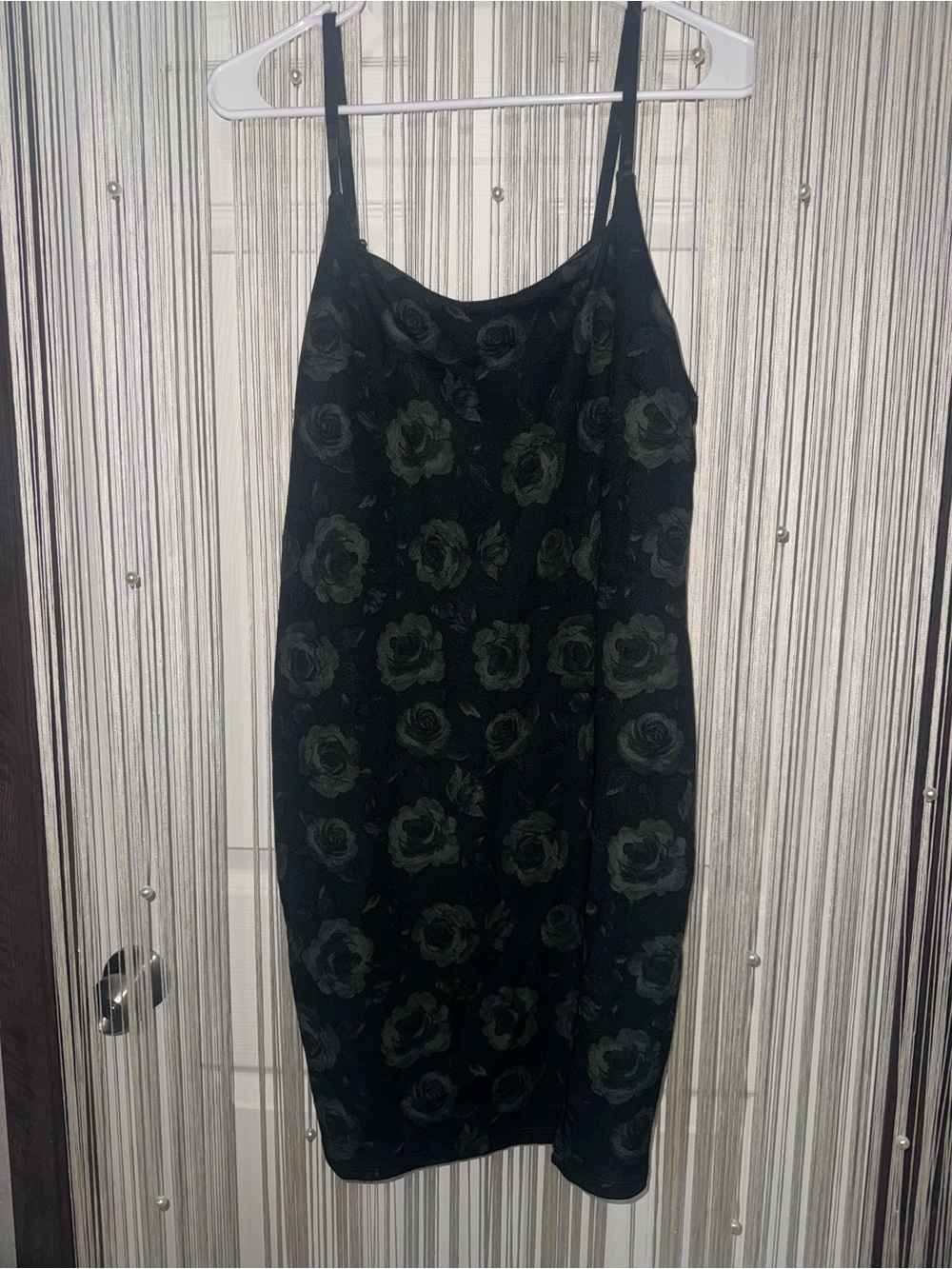 Thorn And Fable Green Rose Twofer Dress Plus Size